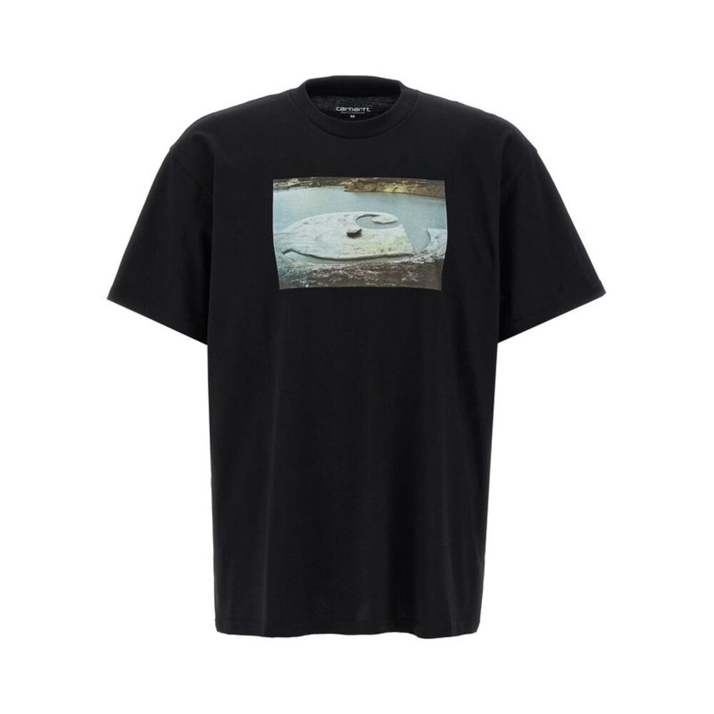 Carhartt Wip Black Organic Cotton Men's T-Shirt
